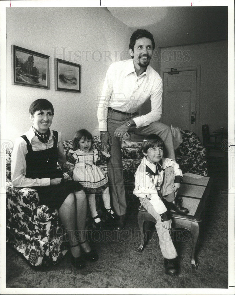 1978 Press Photo TONY LEAGUE DANCER WIFE PENNY KENDALL CHRISTIAN - Historic Images