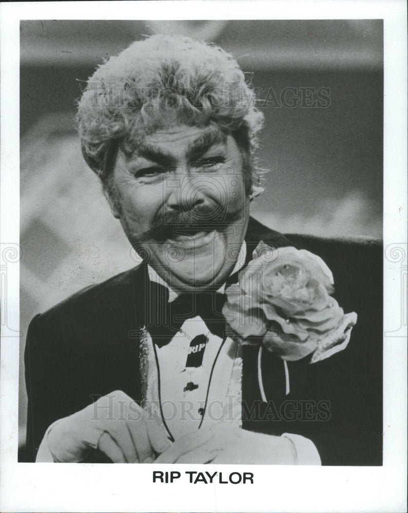 1980 Press Photo Rip Taylor actor Comedian Returns To Blue Max Hyatt Regency - Historic Images