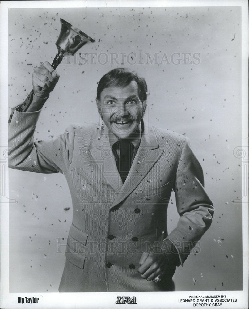 1970 Press Photo Rip Taylor American Actor Comedian - Historic Images