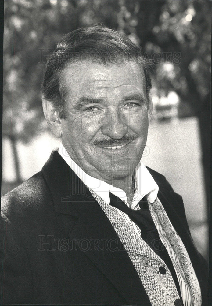 1986 Press Photo Rod Taylor American Actor Returns to television CBS series - Historic Images