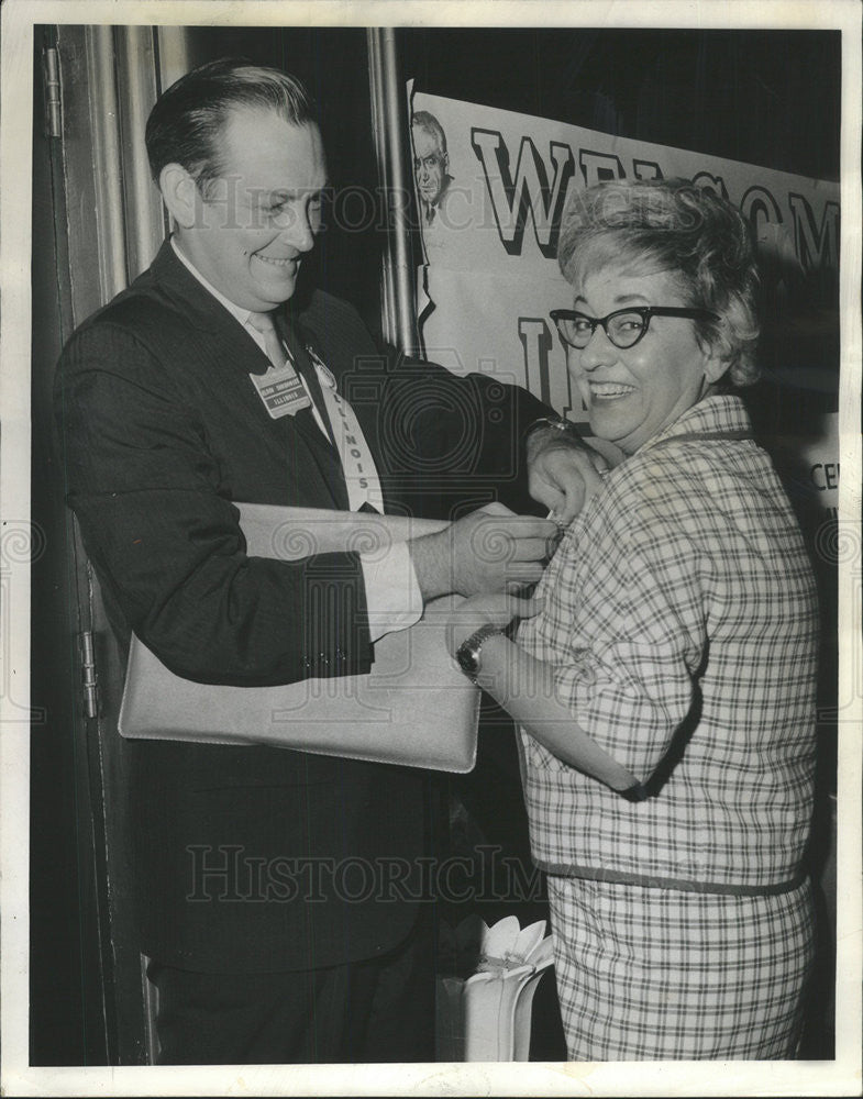 1964 Press Photo Elroy Sandquist Jr. - Historic Images