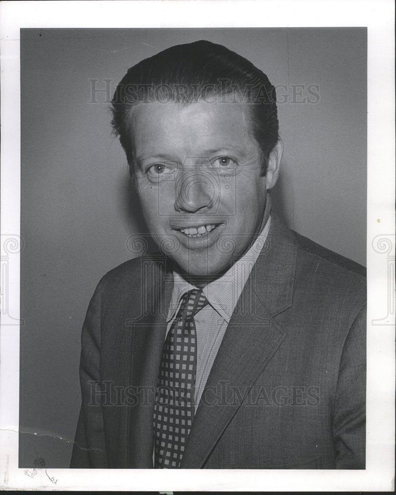 1969 Press Photo MORGAN F. MCDONNELL SENIOR VICE PRESIDENT MCDONNELL AND CO. INC - Historic Images