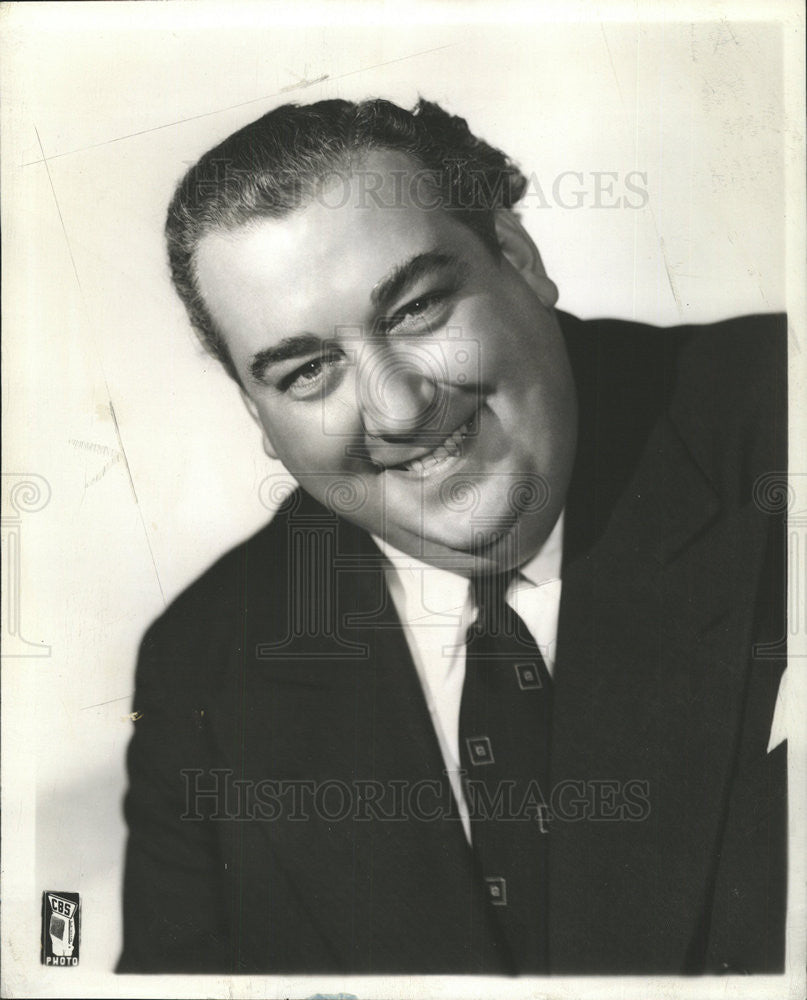 1942 Press Photo Craig McDonnell David Harum Columbia Broadcasting Sys ...