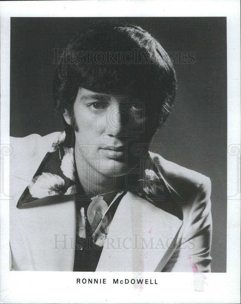 1979 Press Photo Ronald Dean Ronnie McDowell Country Music