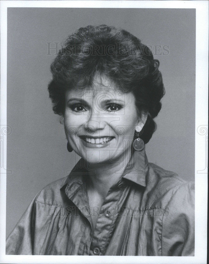 1984 Press Photo Barbara Sharma Glitter - Historic Images