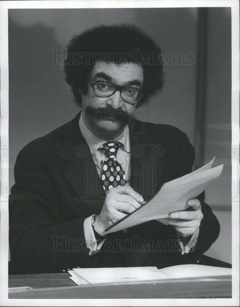 1973 Press Photo GENE SHALIT FILM BOOK CRITIC - Historic Images