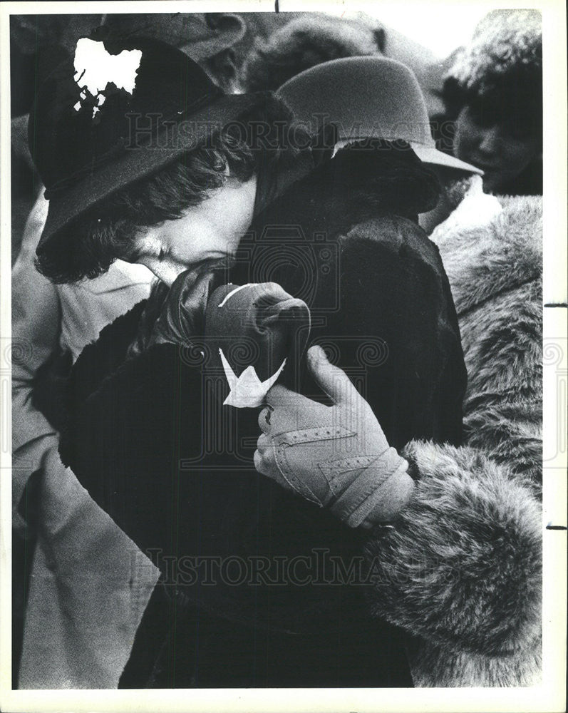 1984 Press Photo Karen Schwab ,  Jeffry C Schwab killed in Nicarauga - Historic Images