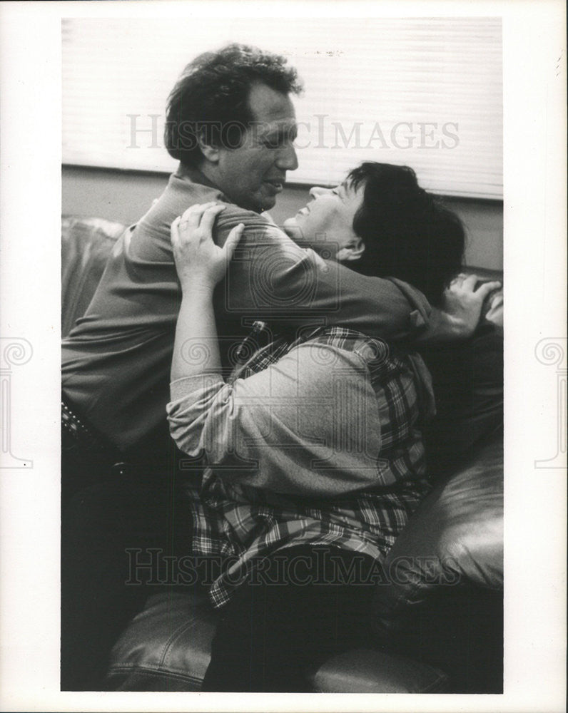 1994 Press Photo Gary Shandling and Roseanne - Historic Images