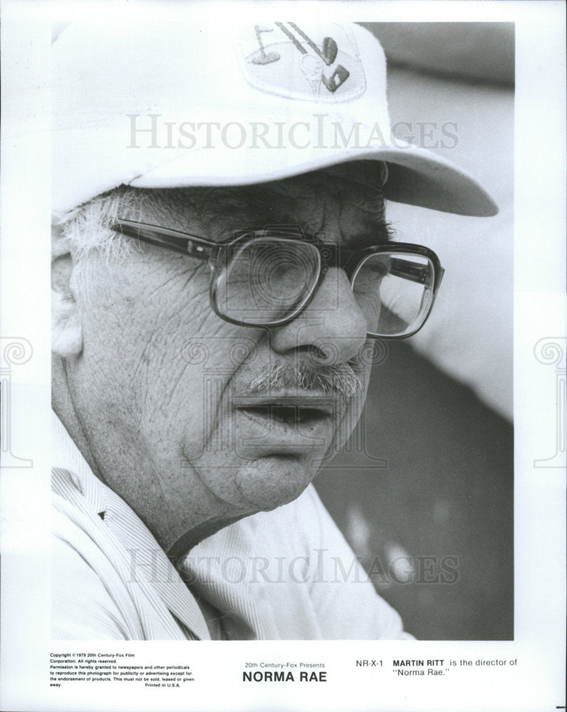 1980 Press Photo Martin Ritt director of &quot;Norma Rae&quot; - Historic Images