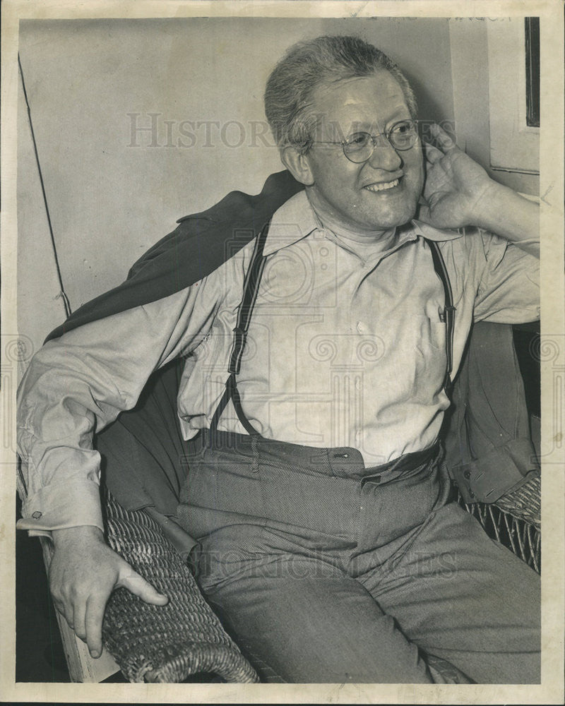 1948 Press Photo Arthur Rodyinski,opera conductor - Historic Images