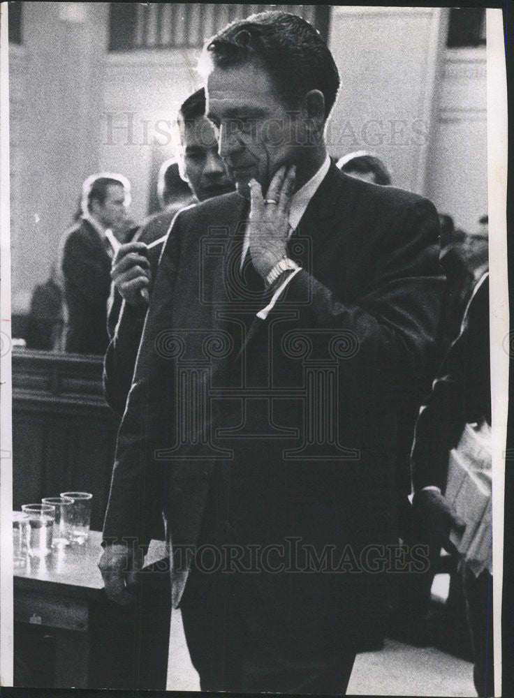 1968 Press Photo Supt. James F. Redmond - Historic Images