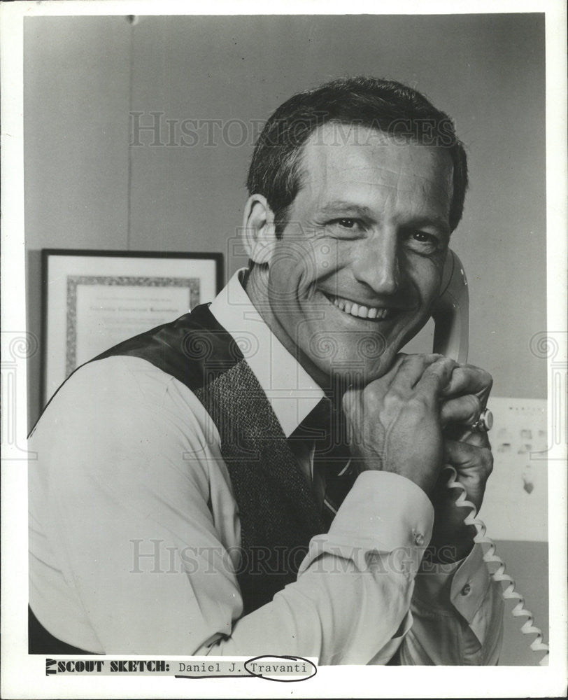 1981 Press Photo Daniel J. Travanti &quot;Hill Street Blues&quot; - Historic Images