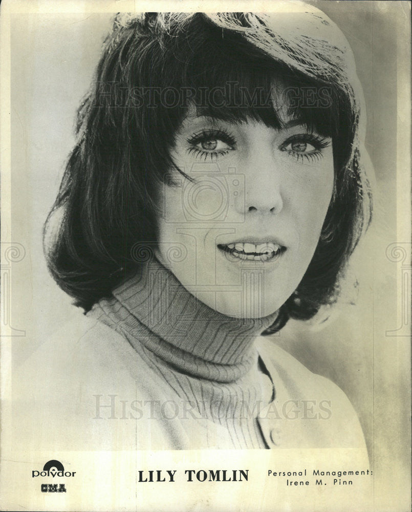 1971 Press Photo Lily Tomlin American Actress Comedienne Writer Producer Chicago - Historic Images