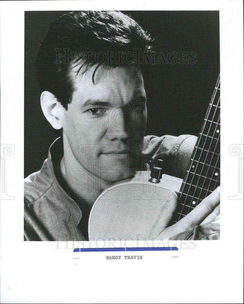 1995 Press Photo Randy Travis American Country Music Singer Film Actor Chicago - Historic Images