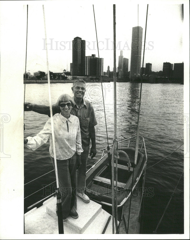 1978 Press Photo MR. MRS.DAVID WINTON BOYTON BEACH FLORIDA - Historic Images