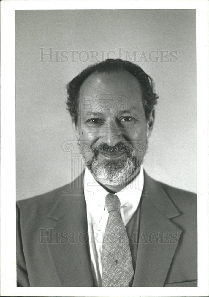 1980 Press Photo New President of Spertus College Dr. David Wolf Silverman - Historic Images