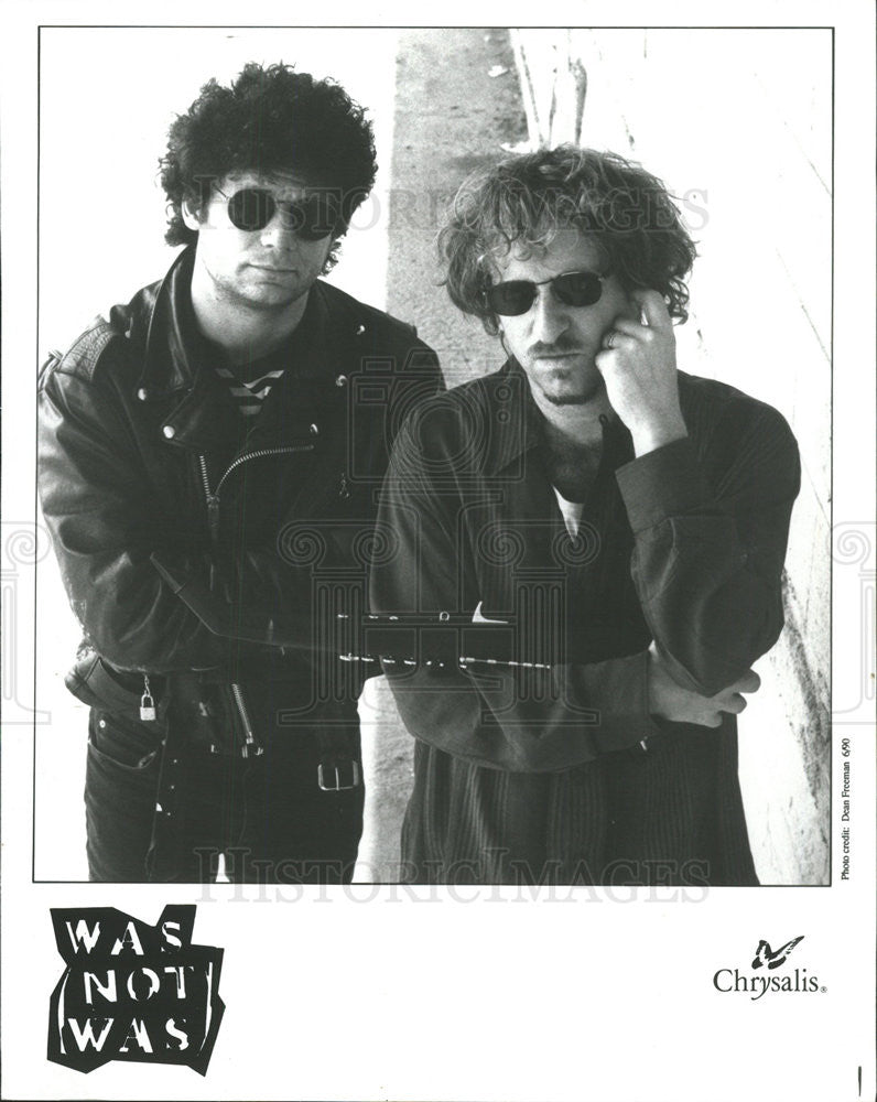 1990 Press Photo WAS NOT WAS AMERICAN POP GROUP - Historic Images