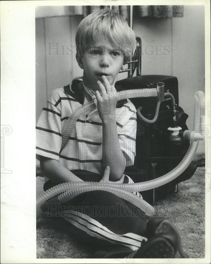 1994 Press Photo Donnie Wartenberg American Film Child Actor Chicago Illinois - Historic Images