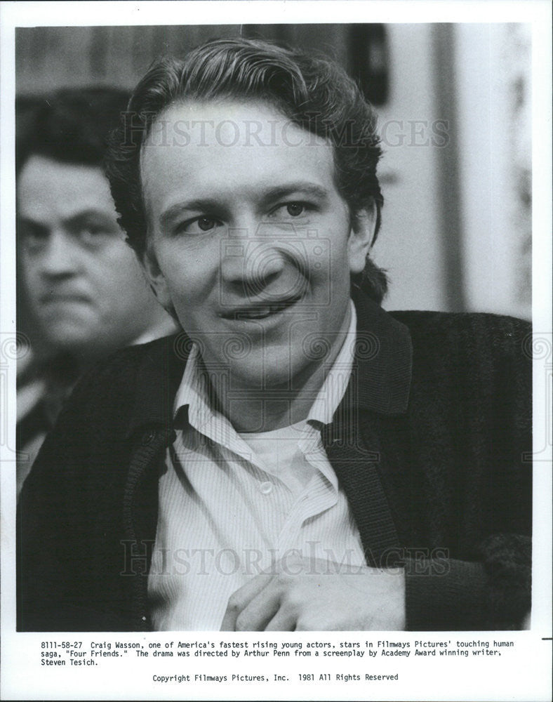 1985 Press Photo Craig Watson,actor - Historic Images