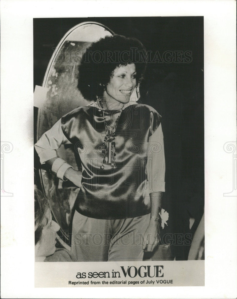 1977 Press Photo Harriet Selwyn,designer - Historic Images