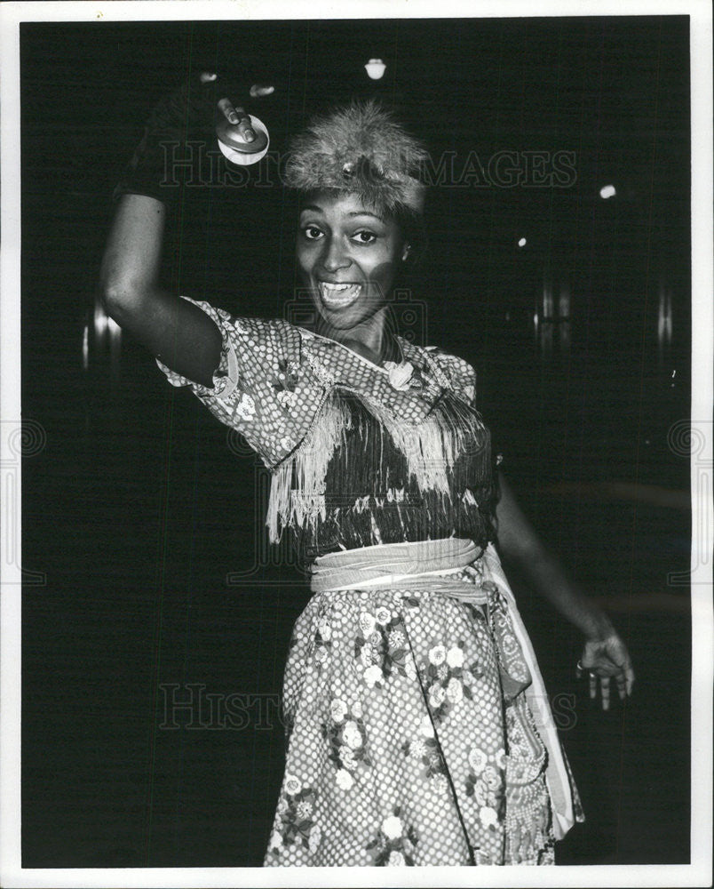 1973 Press Photo New Cart Member Karole N Selmon Godspell - Historic Images