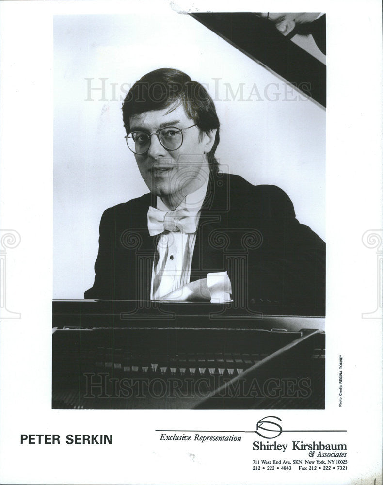 1994 Press Photo Peter Serkin American Pianist Musician Composer Chicago Ill - Historic Images