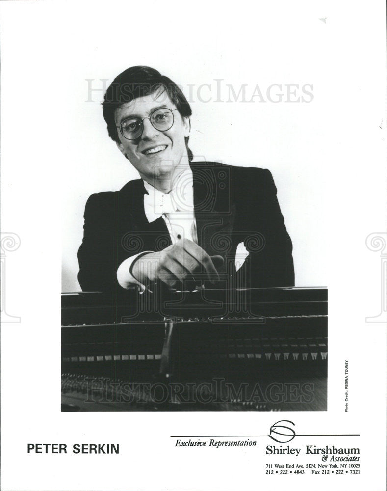 1996 Press Photo Peter Serkin is an American Pianist. - Historic Images