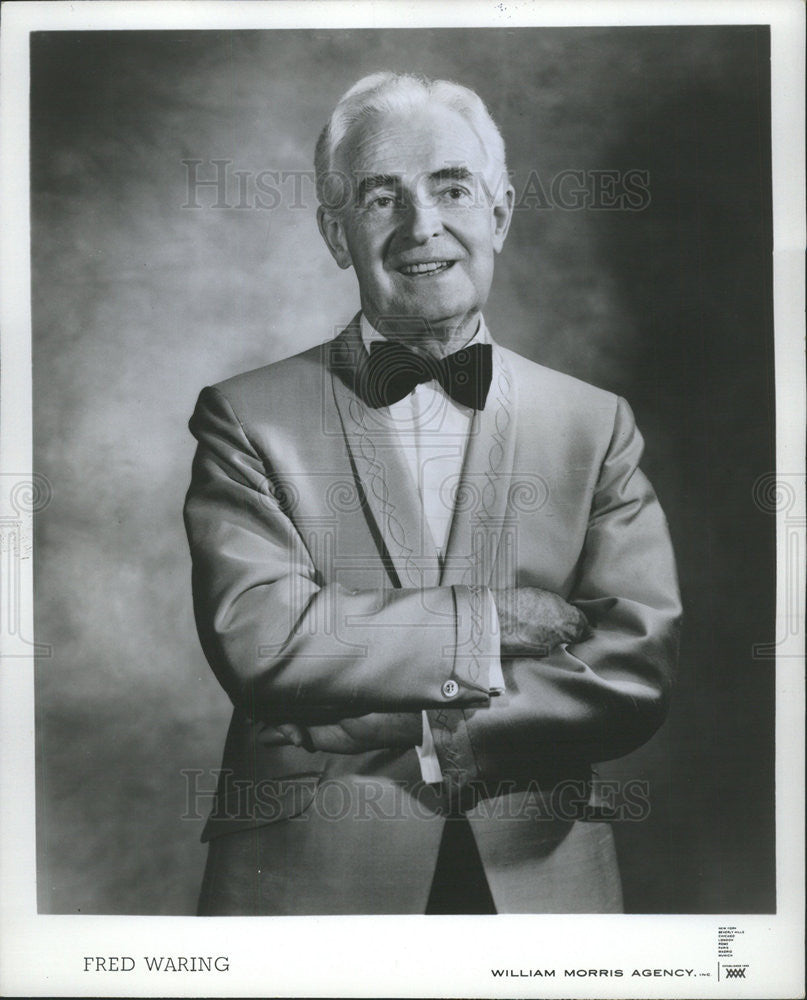 1969 Press Photo Fred Waring American&#39;s Popular Musician, Bandleader. - Historic Images