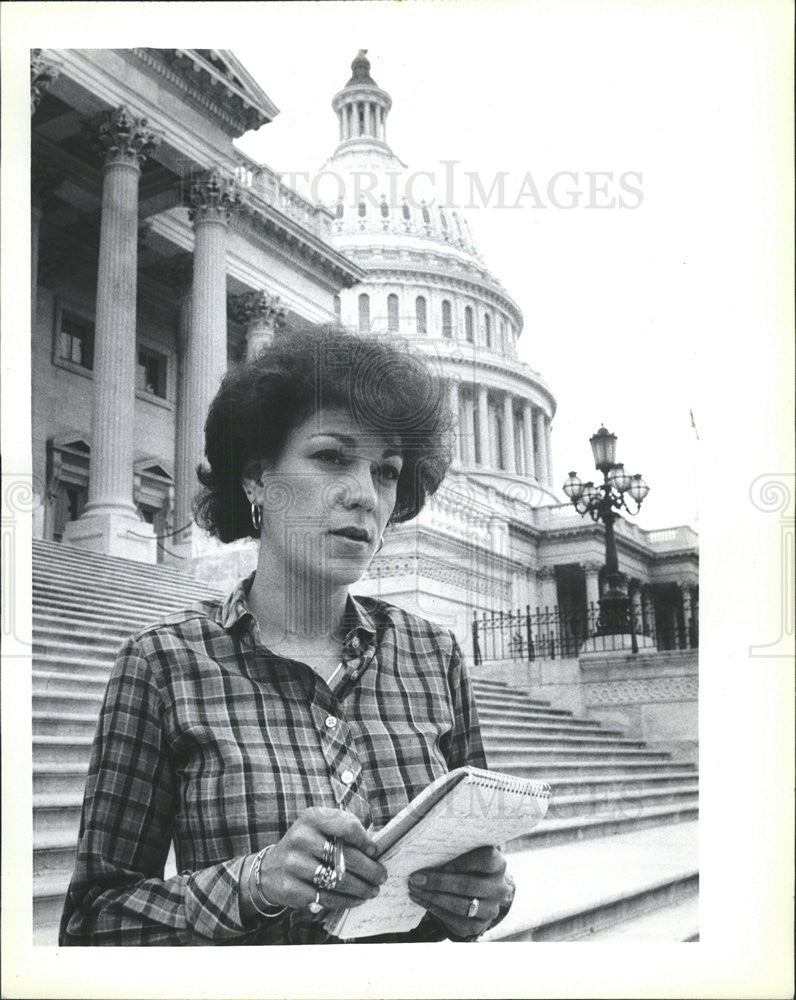 1981 Press Photo Ellen Warren - Historic Images