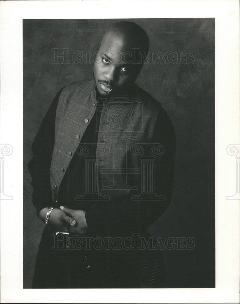 PRESS PHOTO MALCOLM-JAMAL WARNER AMERICAN TV ACTOR FILM DIRECTOR MUSICIAN - Historic Images