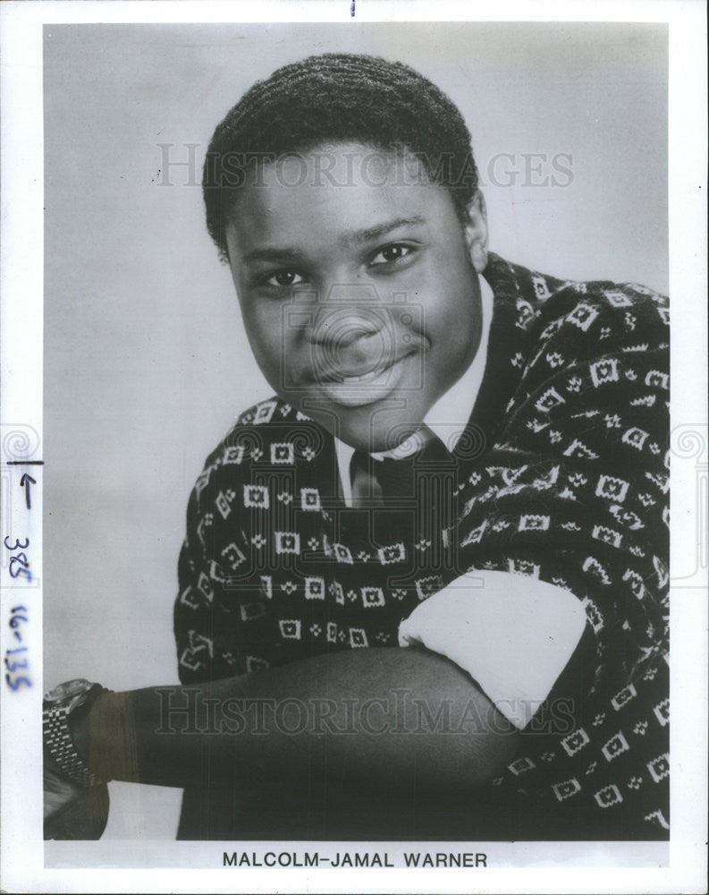 1987 Press Photo American television actor Malcolm-Jamal Warner Billiken Parade - Historic Images