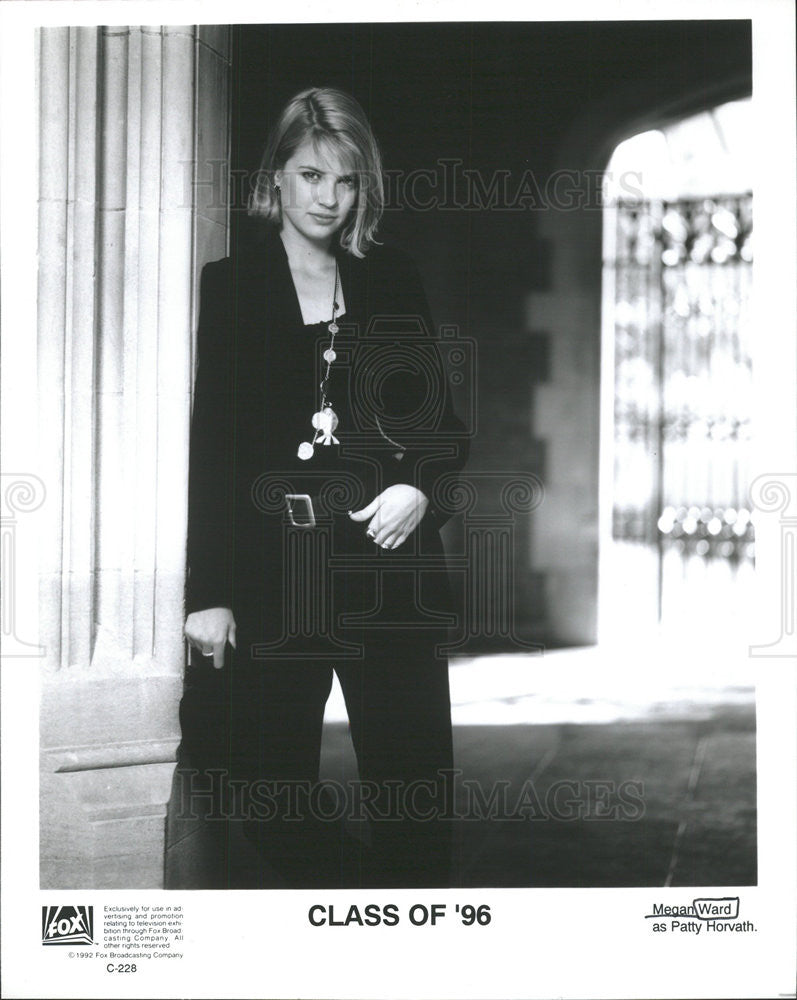 Press Photo Megan Ward as Patty Horvath Class Of 96 - Historic Images