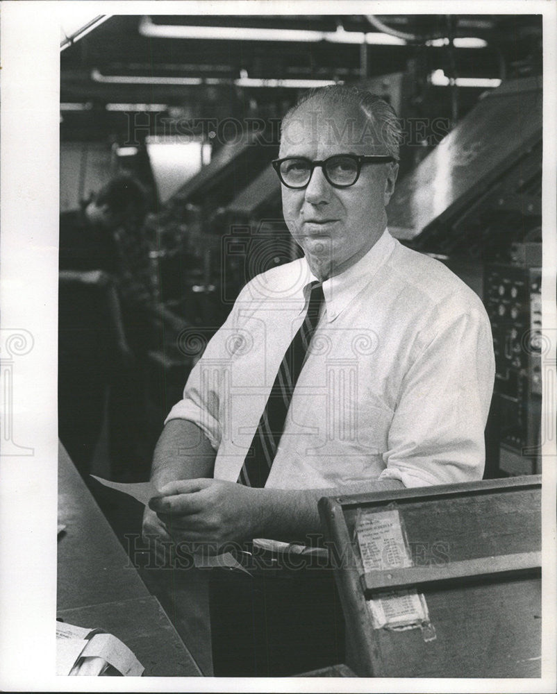 1969 Press Photo Robert Perch - Historic Images
