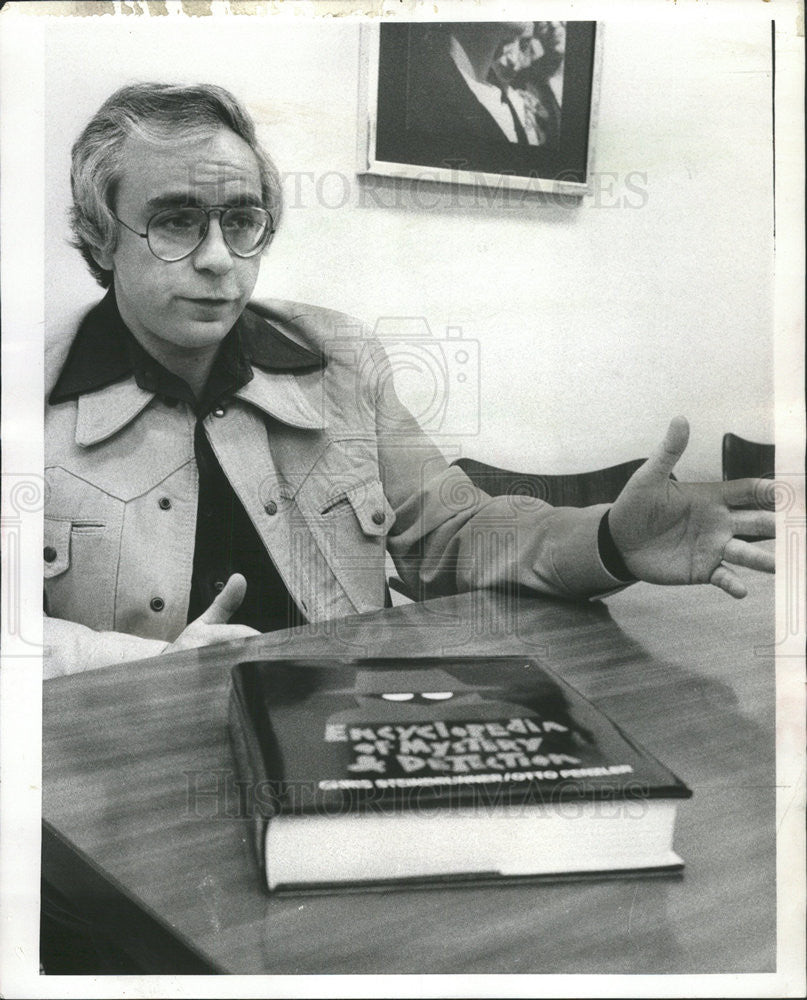 1976 Press Photo OTTO PENZLER EDITOR - Historic Images