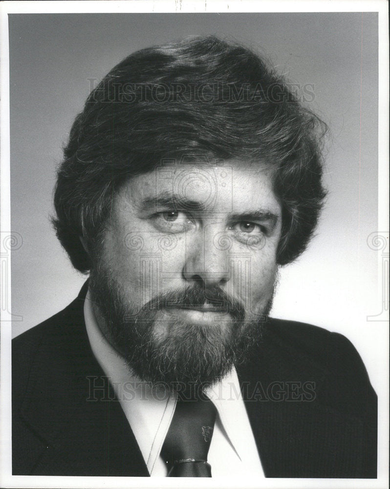 1977 Press Photo Edwin Self American Television Programs Creator Producer - Historic Images