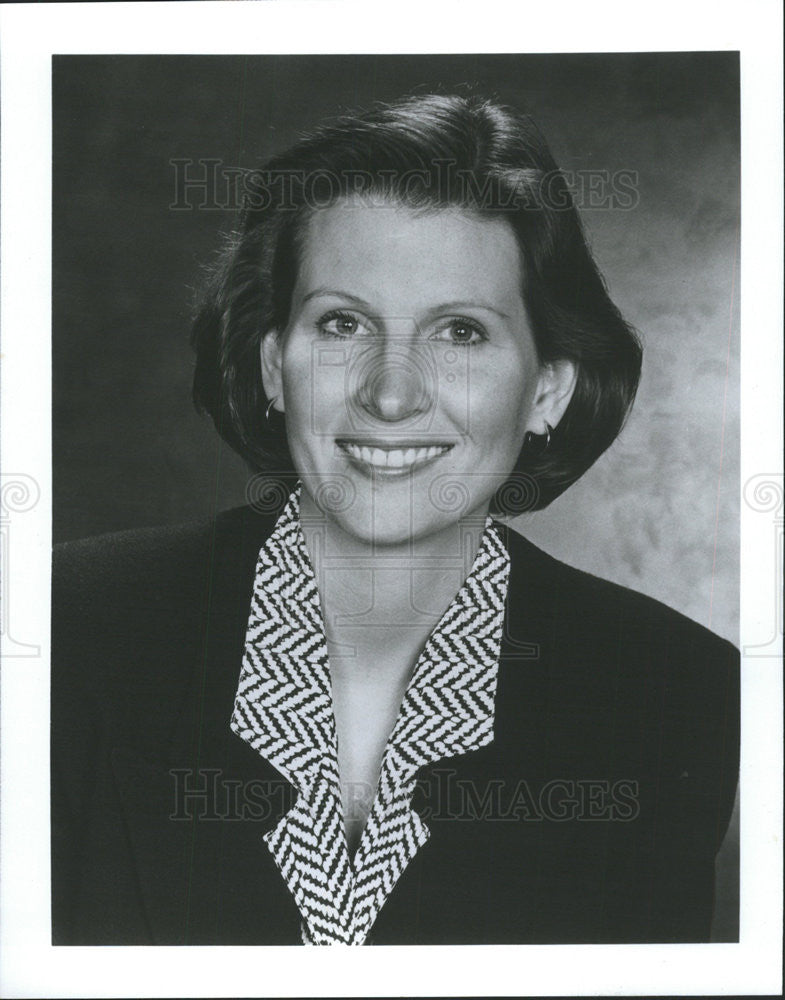 1996 Press Photo JENNIFER SCHULZE NEWS DIRECTOR WGN-TV - Historic Images