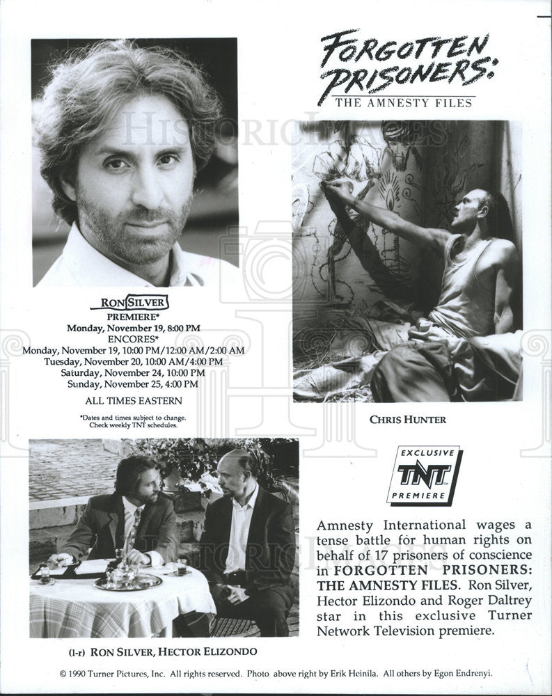 1990 Press Photo RON SILVER AMERICAN ACTOR DIRECTOR PRODUCER - Historic Images