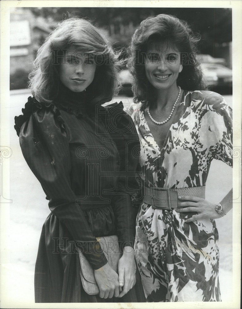 1984 Press Photo Julianne Phillips and Cynthta Sikes His Mistress - Historic Images