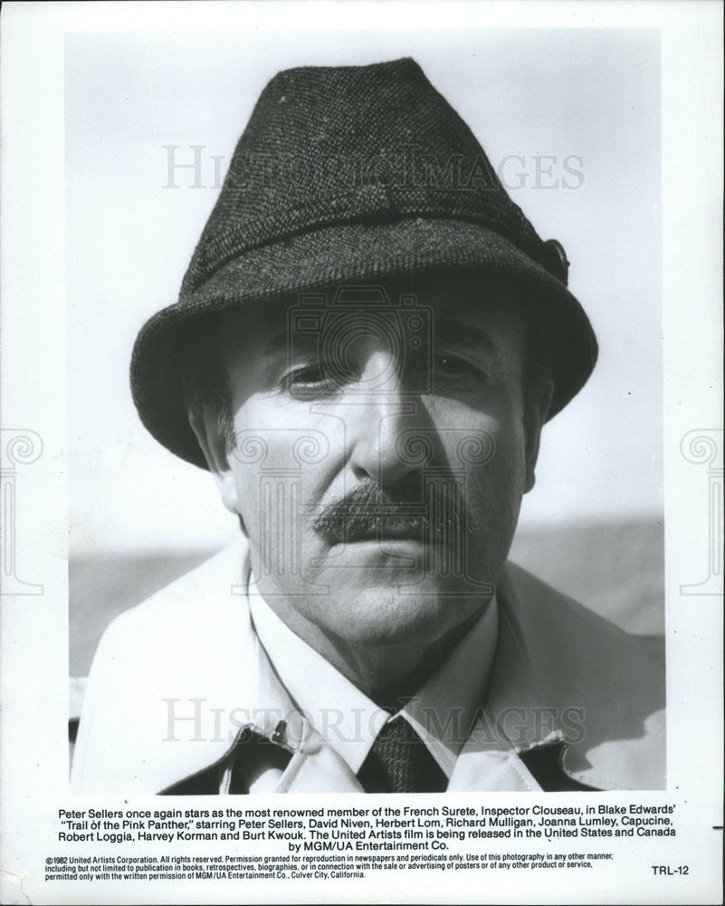 PRESS PHOTO PETER SELLERS BRITISH COMEDIAN ACTOR - Historic Images