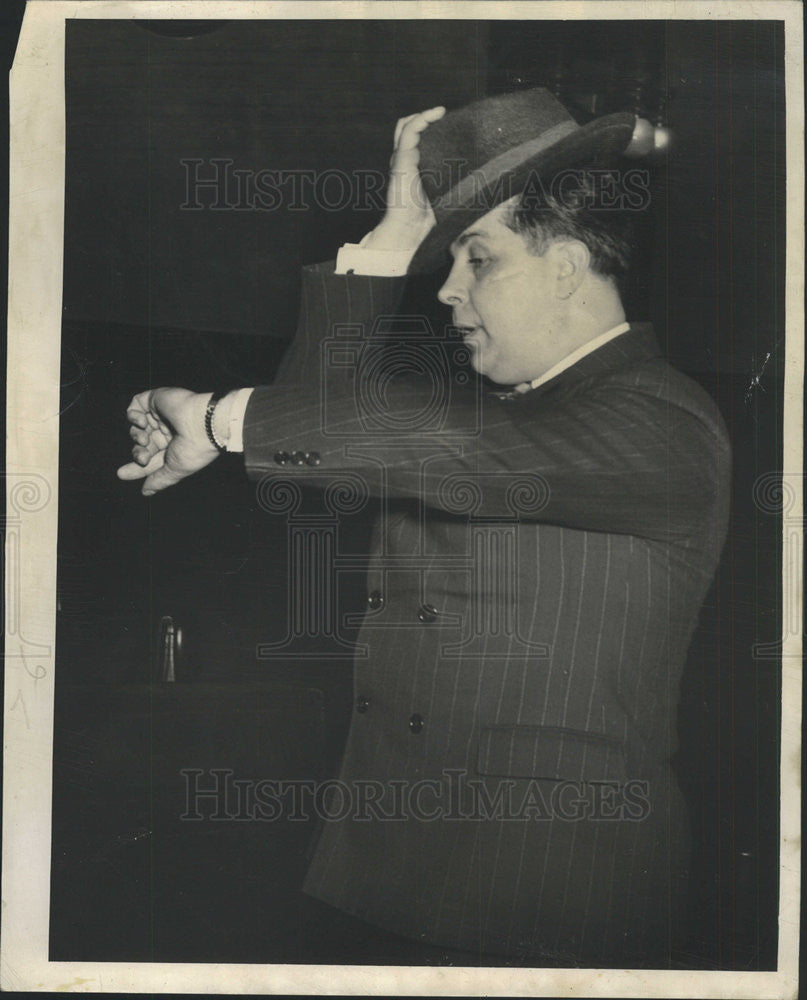 1940 Press Photo Dr. Otto Albert Willumeit German-American Bund Chicago Leader - Historic Images