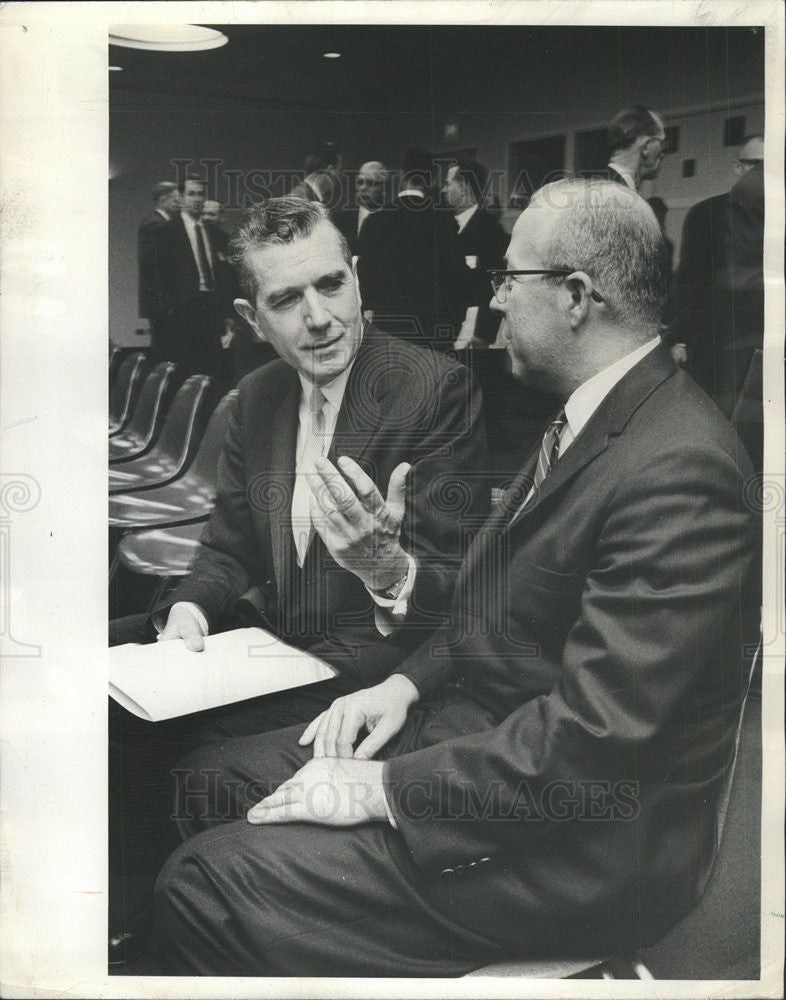 1966 Press Photo James J Reynolds United States Labor Secretary - Historic Images