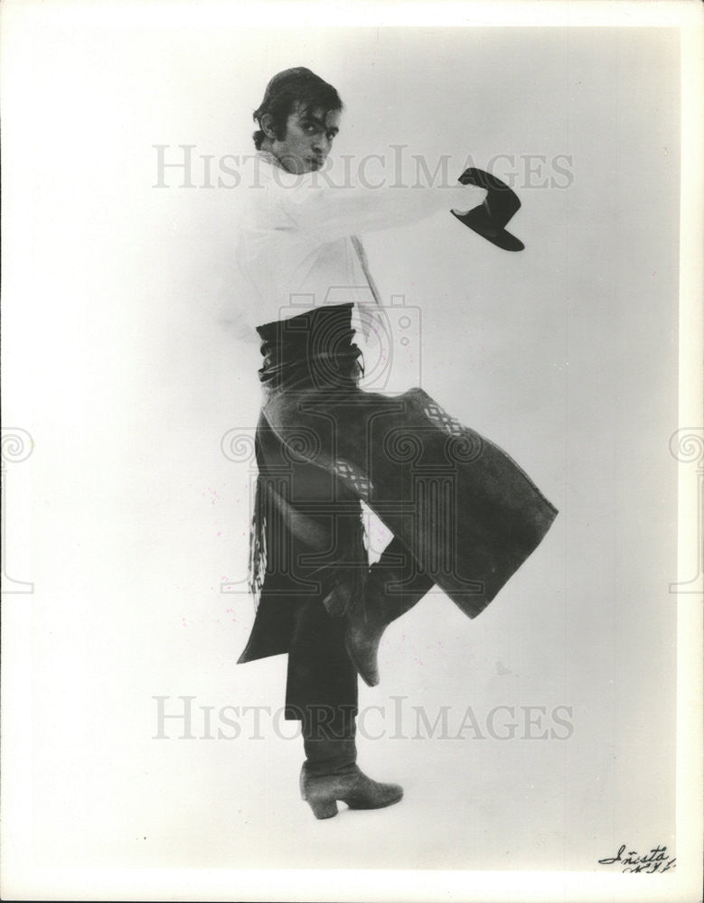 Press Photo Ramon Los Reyes Alba Spanish Dance Company - Historic Images