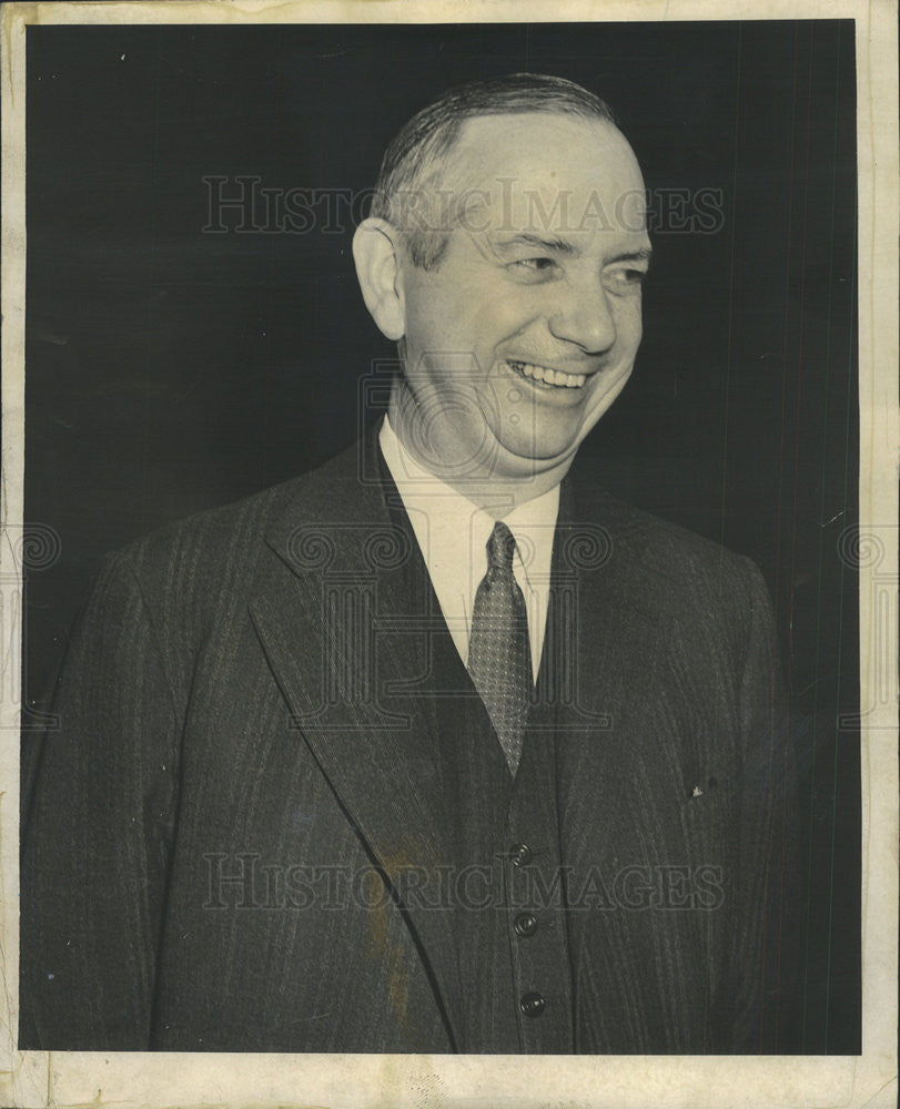 1953 Press Photo Benjamin C.Willis, Supt. of schools in Buffalo, N.Y. - Historic Images