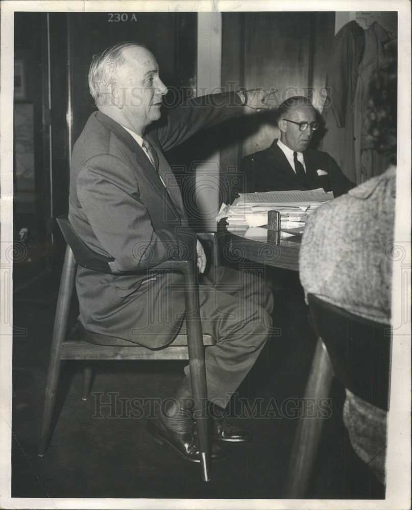 1961 Press Photo Dr Benjamin C Willis Schools Supt - Historic Images