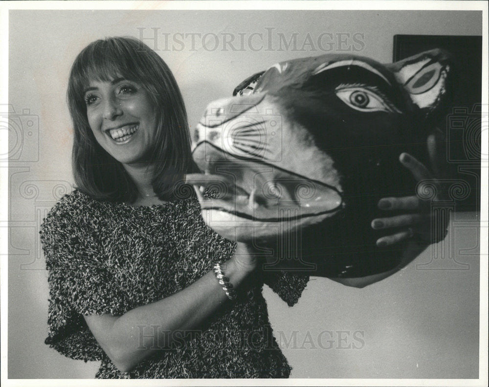 1985 Press Photo Erika Lautman - Historic Images