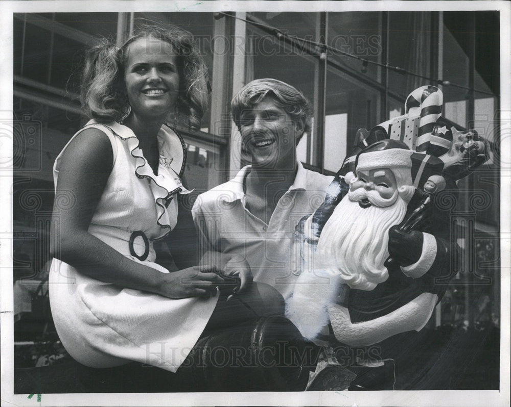 1969 Press Photo LINDA LAFFERTY MICHAEL PLATT - Historic Images