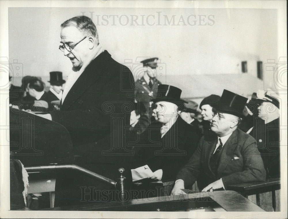 1936 Press Photo M. ANDRE LABOULAYE FRENCH AMBASSADOR UNITED STATES - Historic Images