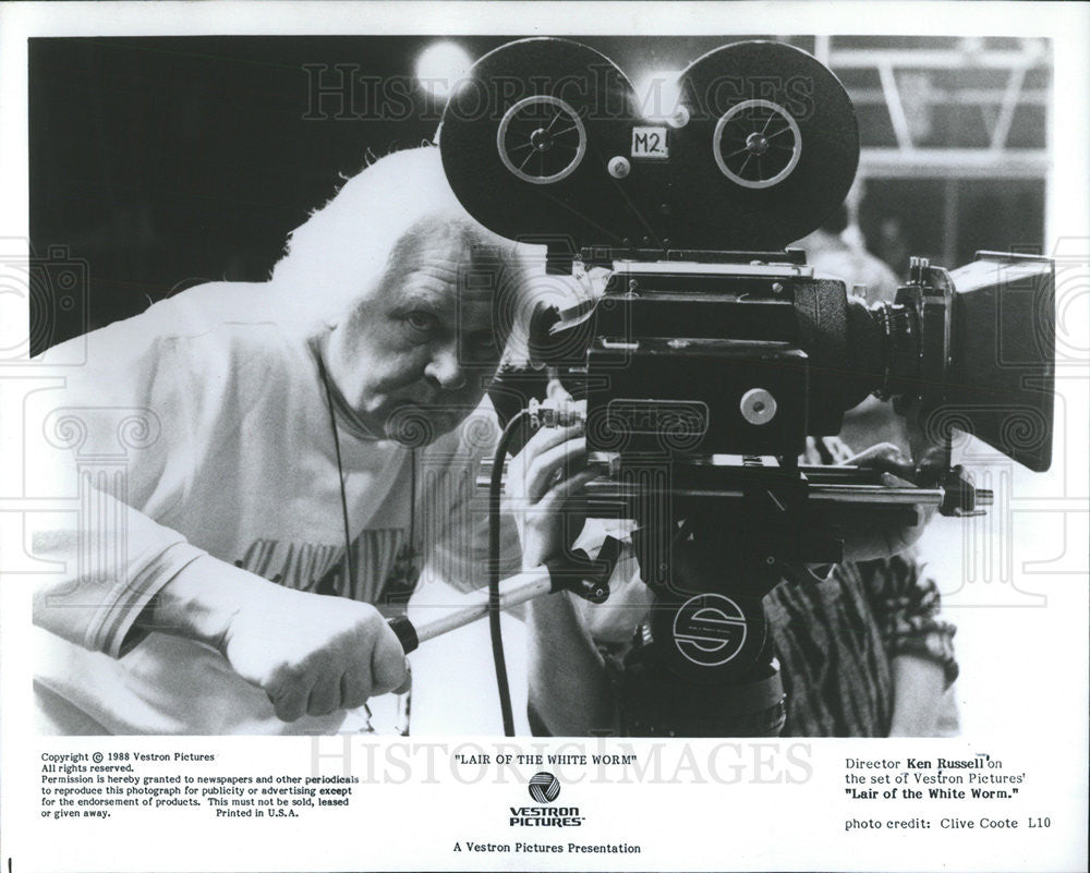 1988 Press Photo &quot;Lair of the White Worm&quot; - Historic Images