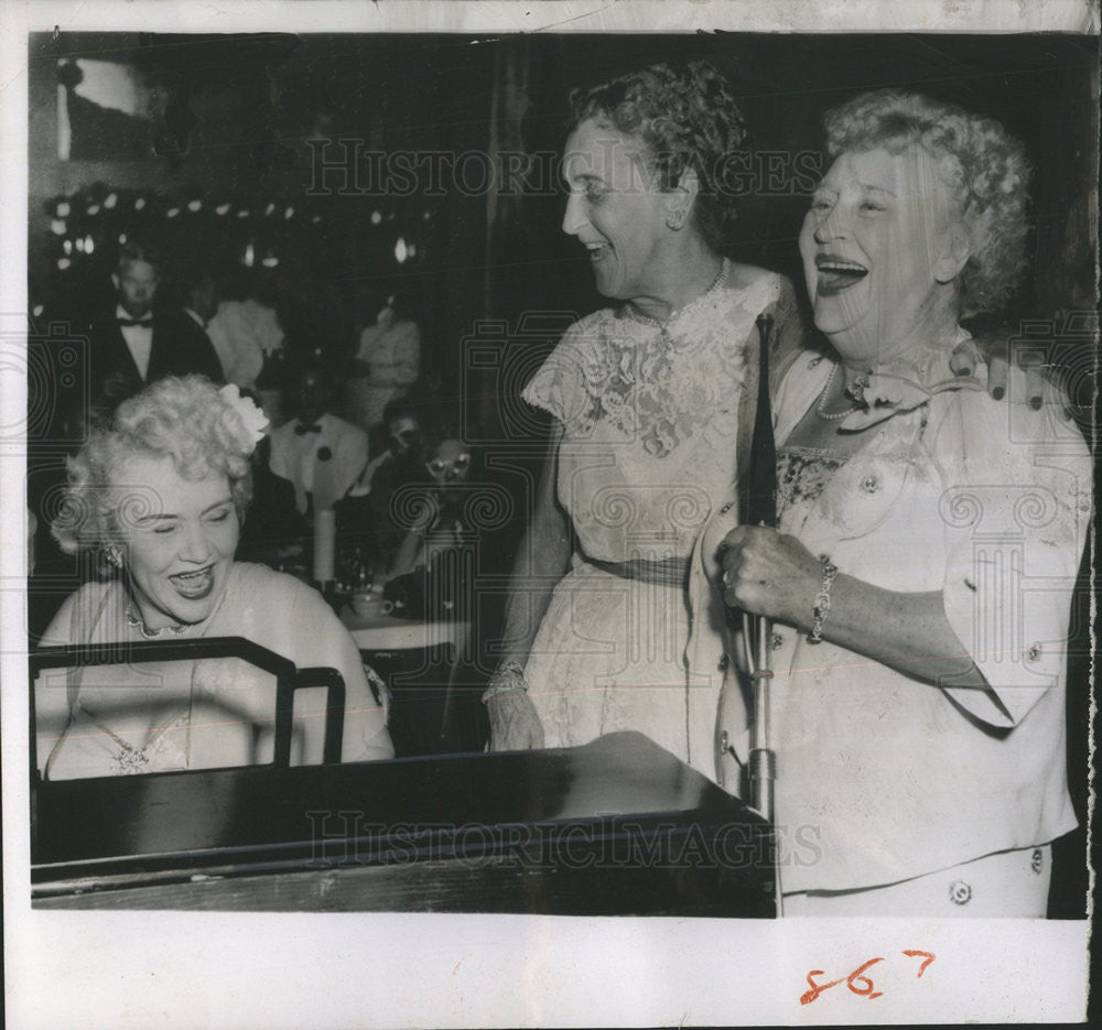 1959 Press Photo Rosetta Duncan Vivian Duncan mrs. Ray Gilliland Hollywood party - Historic Images