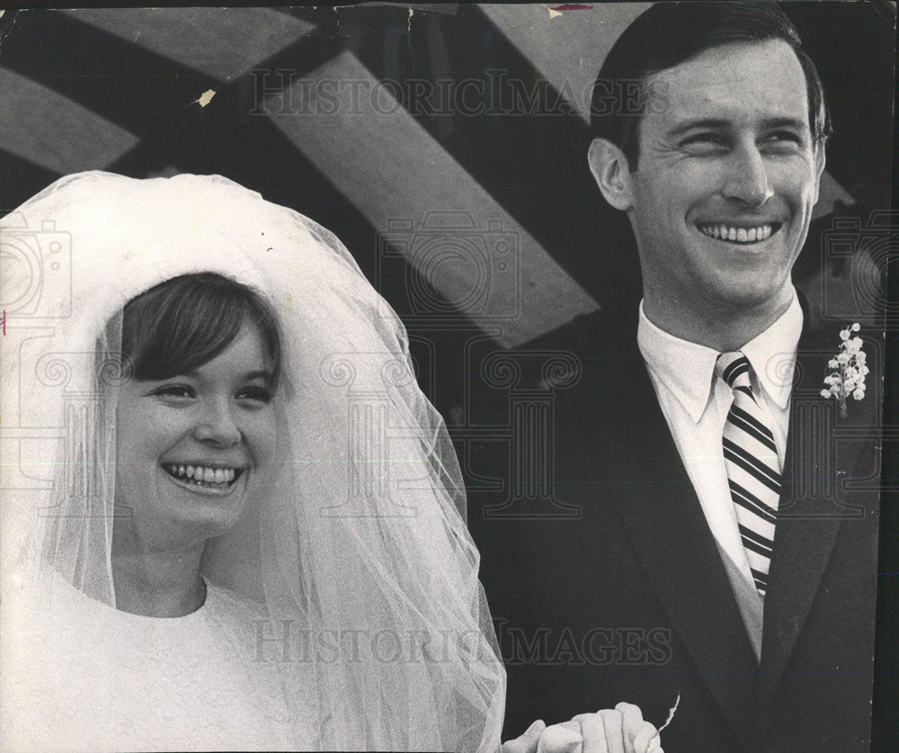 1967 Press Photo Mr and Mrs John D Rockerfeller - Historic Images